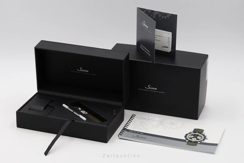 Sinn 103 ST chronograph steel manual winding men's watch 103.211 LP: 2590EUR Limited [2602981]