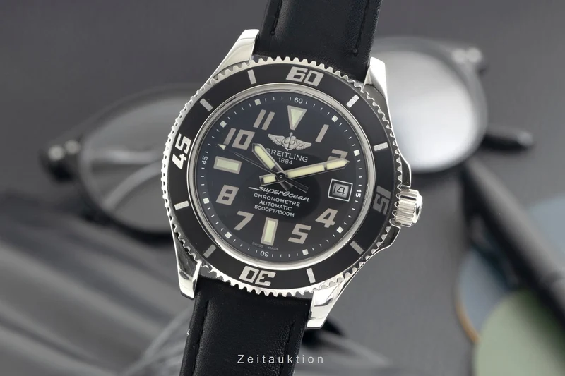 Breitling Superocean steel automatic men's watch A17364 [2602675]