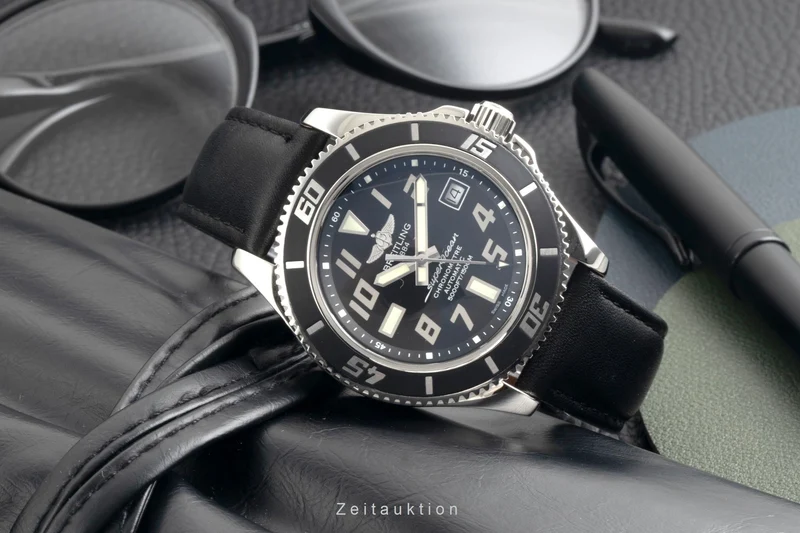 Breitling Superocean steel automatic men's watch A17364 [2602675]