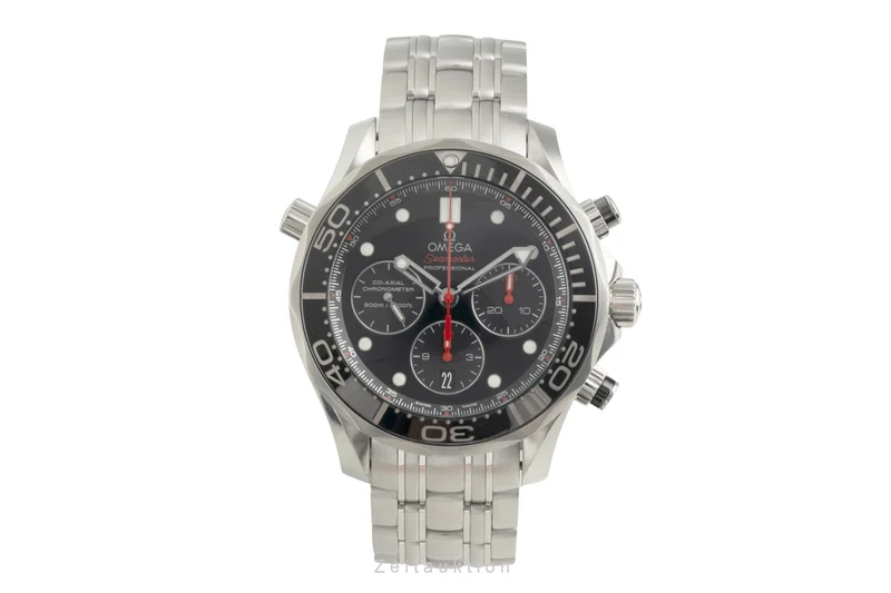 Omega Seamaster chronograph steel automatic men's watch 212.30.44.50.01.001 [2602563]