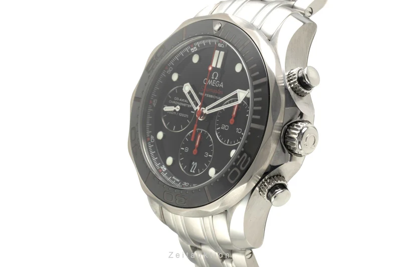 Omega Seamaster chronograph steel automatic men's watch 212.30.44.50.01.001 [2602563]