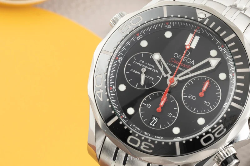 Omega Seamaster chronograph steel automatic men's watch 212.30.44.50.01.001 [2602563]