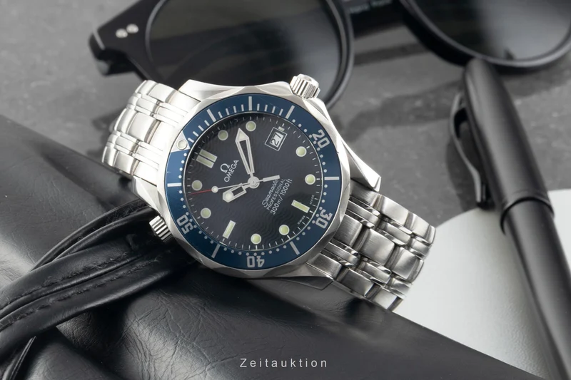 Omega Seamaster steel quartz men's watch 2561.80.00, 196.1522 [2602831]