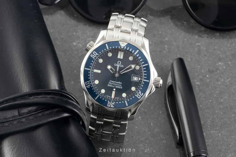Omega Seamaster steel quartz men's watch 2561.80.00, 196.1522 [2602831]
