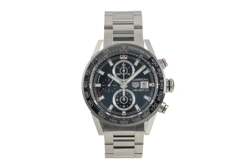 Tag Heuer Carrera chronograph steel automatic men's watch CAR201Z.BA0714 [2602859]