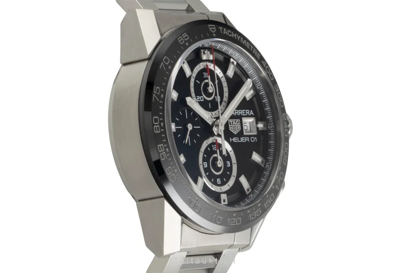 Tag Heuer Carrera chronograph steel automatic men's watch CAR201Z.BA0714 [2602859]