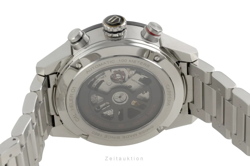 Tag Heuer Carrera chronograph steel automatic men's watch CAR201Z.BA0714 [2602859]