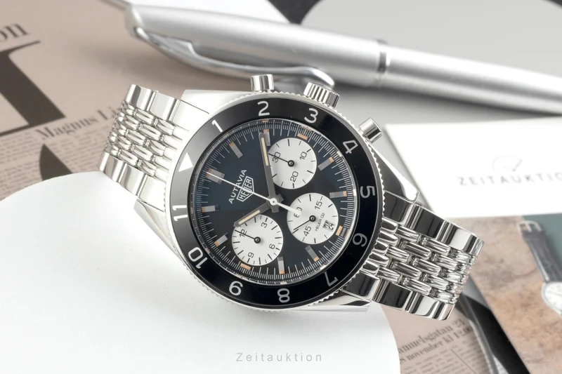 Tag Heuer Autavia chronograph steel automatic men's watch CBE2110.BA0687 [2602923]