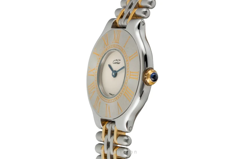 Cartier Ligne 21 gilt / steel quartz women's watch 9011 [2602437]