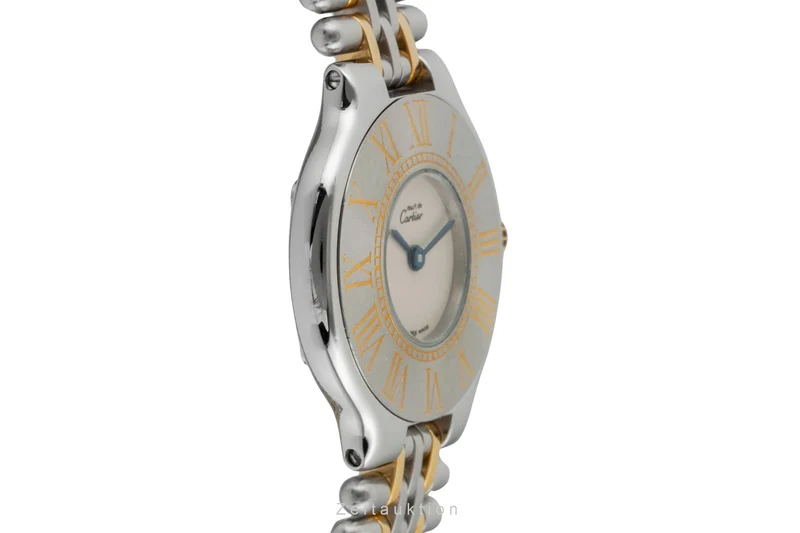Cartier Ligne 21 gilt / steel quartz women's watch 9011 [2602437]