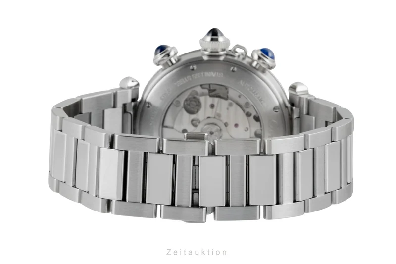 Cartier Pasha chronograph steel automatic men's watch WSPA0027 LP: 11500EUR [2602573]