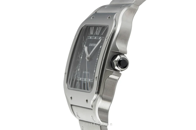 Cartier Santos steel automatic men's watch WSSA0030 LP: 8850EUR [2602852]
