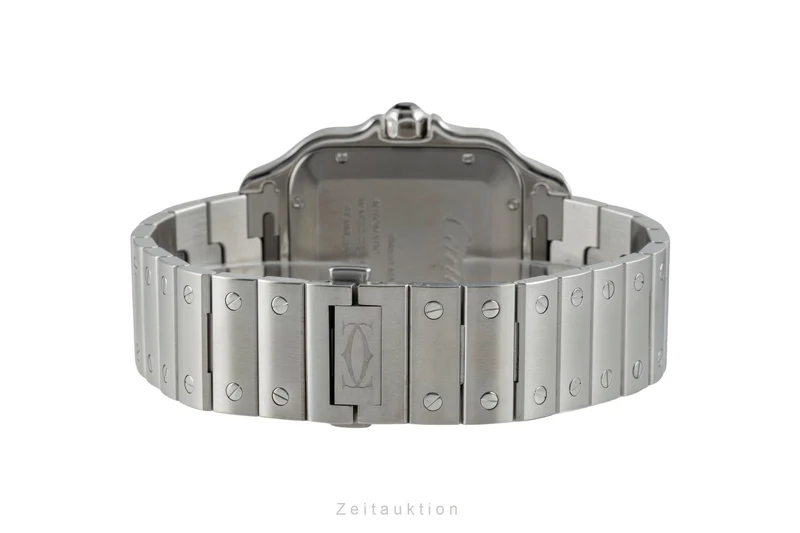 Cartier Santos steel automatic men's watch WSSA0030 LP: 8850EUR [2602852]