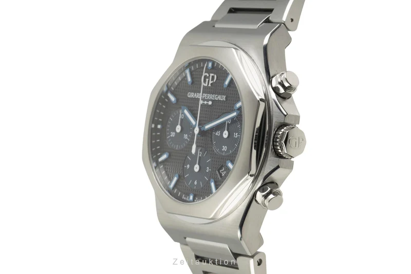 Girard Perregaux Laureato chronograph steel automatic men's watch 81020-11-631-11A LP: 19400EUR [2602826]