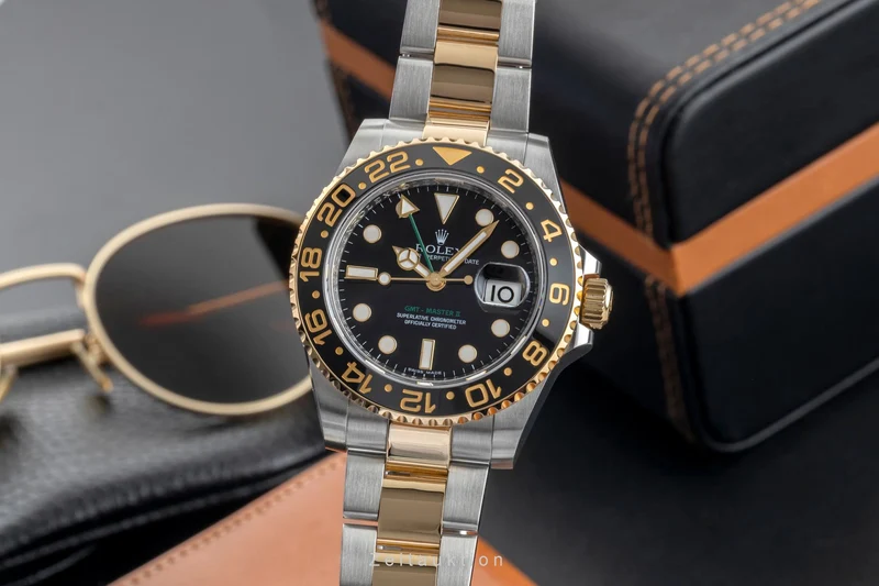 Rolex GMT-Master II steel / gold automatic men's watch 116713 [2602769]