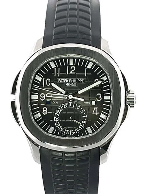 Patek Philippe Aquanaut Travel Time 5164A-001 aus 2017 D-Papiere