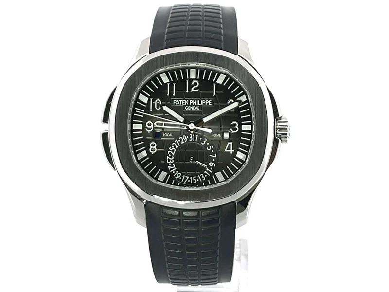 Patek Philippe Aquanaut Travel Time 5164A-001 aus 2017 D-Papiere