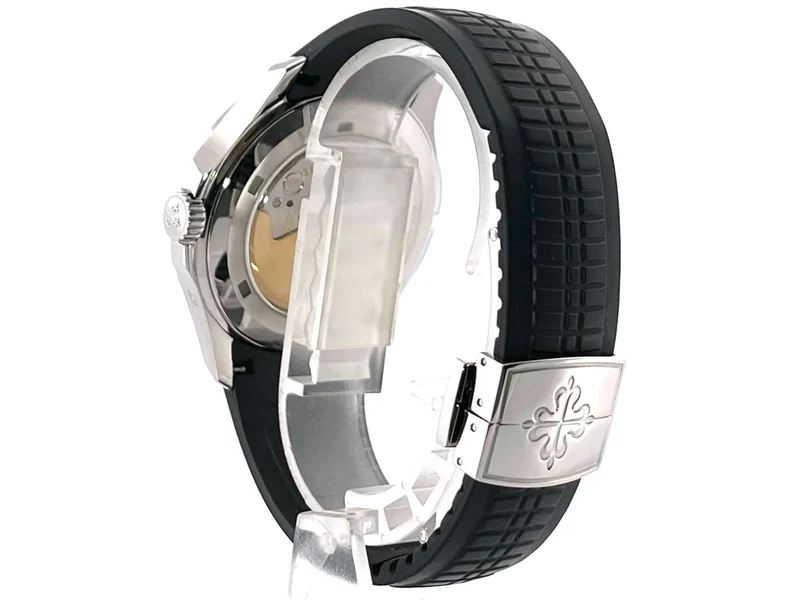 Patek Philippe Aquanaut Travel Time 5164A-001 aus 2017 D-Papiere
