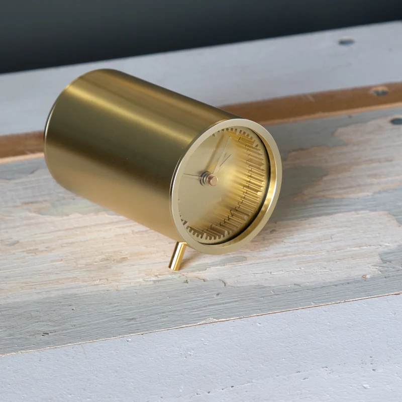 TUBE ALARM CLOCK | TISCHUHR mit Wecker | Piet Hein Eek | Leff Amsterdam
