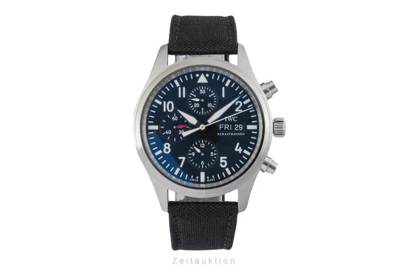 IWC Fliegeruhr chronograph steel automatic men's watch IW371701 [2602655]