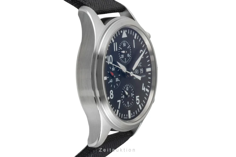 IWC Fliegeruhr chronograph steel automatic men's watch IW371701 [2602655]