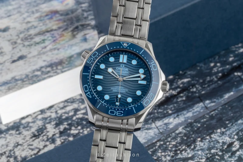 Omega Seamaster steel automatic men's watch 210.30.42.20.03.003 LP: 6800EUR [2602863]