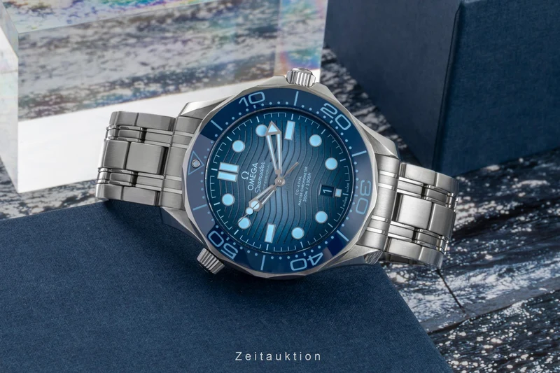 Omega Seamaster steel automatic men's watch 210.30.42.20.03.003 LP: 6800EUR [2602863]