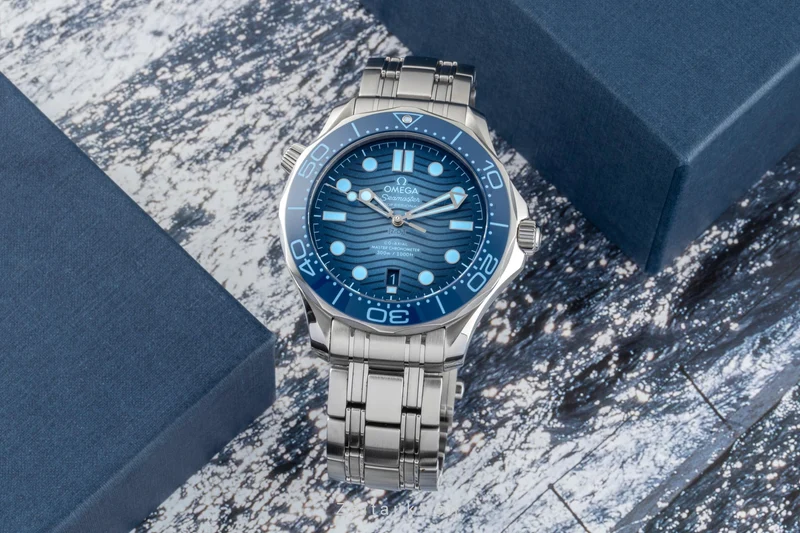Omega Seamaster steel automatic men's watch 210.30.42.20.03.003 LP: 6800EUR [2602863]