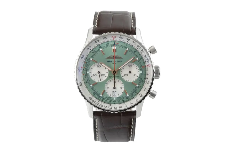 Breitling Navitimer 01 chronograph steel automatic men's watch AB0139211L1P1 LP: 9500EUR [2602312]