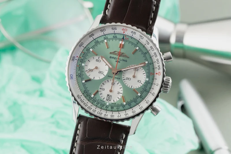 Breitling Navitimer 01 chronograph steel automatic men's watch AB0139211L1P1 LP: 9500EUR [2602312]