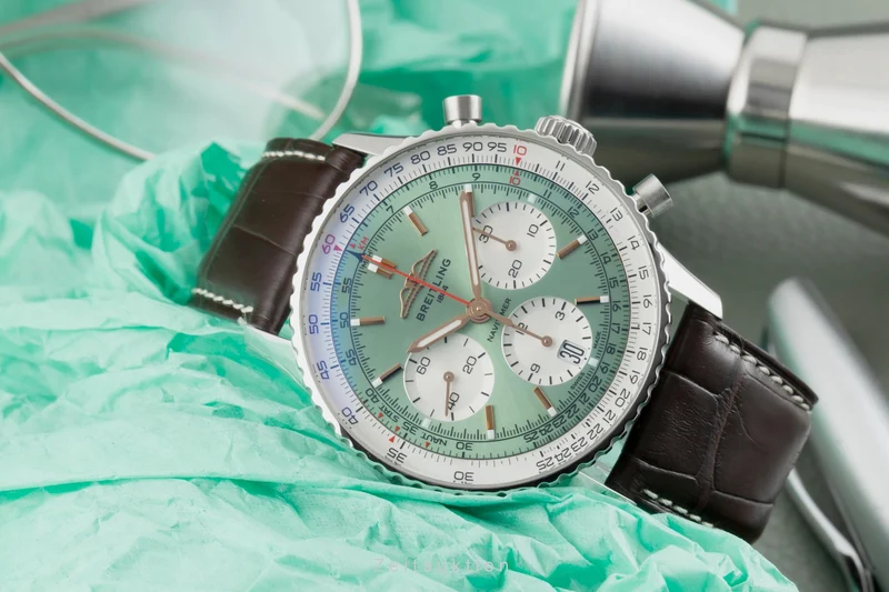 Breitling Navitimer 01 chronograph steel automatic men's watch AB0139211L1P1 LP: 9500EUR [2602312]
