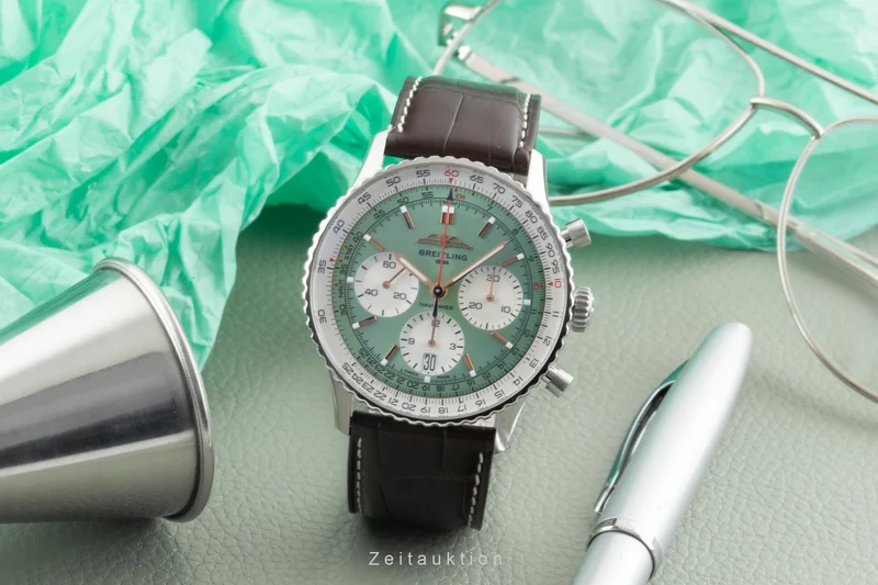 Breitling Navitimer 01 chronograph steel automatic men's watch AB0139211L1P1 LP: 9500EUR [2602312]