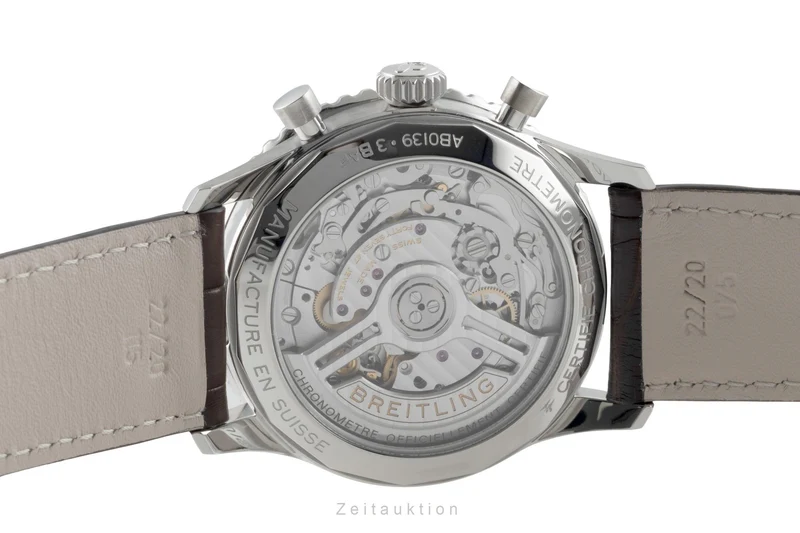 Breitling Navitimer 01 chronograph steel automatic men's watch AB0139211L1P1 LP: 9500EUR [2602312]