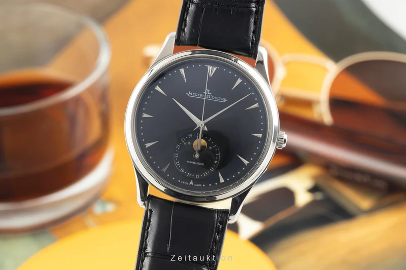Jaeger LeCoultre Master Ultra Thin steel automatic men's watch Q1368470 , 176.8.64.S [2603054]