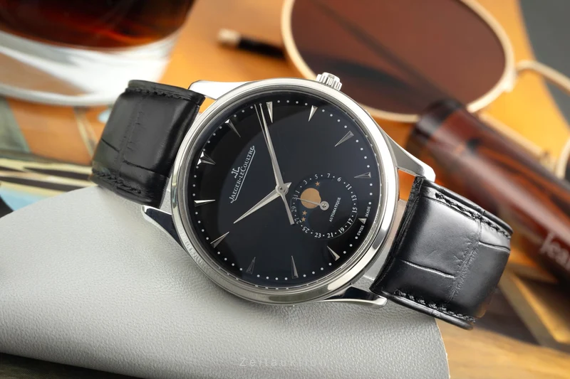 Jaeger LeCoultre Master Ultra Thin steel automatic men's watch Q1368470 , 176.8.64.S [2603054]