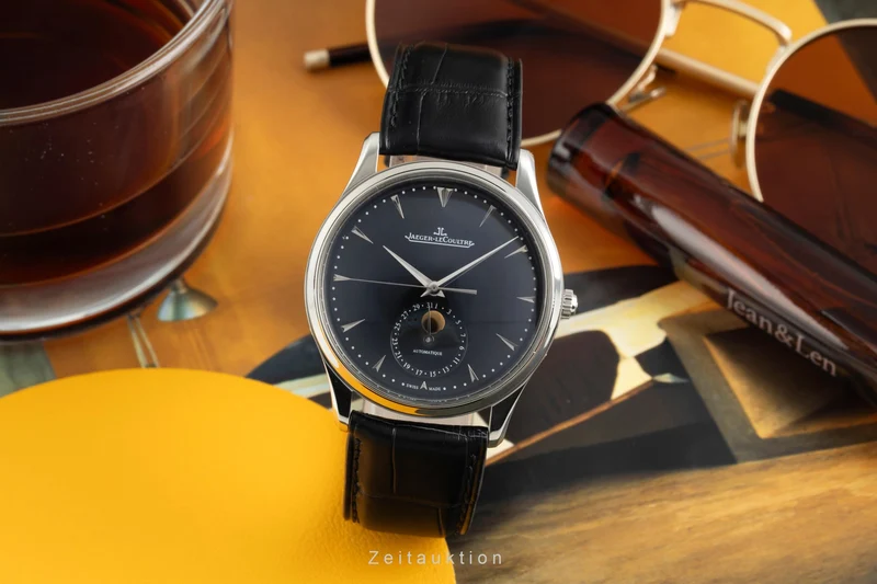 Jaeger LeCoultre Master Ultra Thin steel automatic men's watch Q1368470 , 176.8.64.S [2603054]
