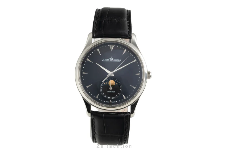 Jaeger LeCoultre Master Ultra Thin steel automatic men's watch Q1368470 , 176.8.64.S [2603054]