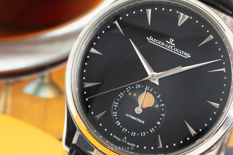 Jaeger LeCoultre Master Ultra Thin steel automatic men's watch Q1368470 , 176.8.64.S [2603054]