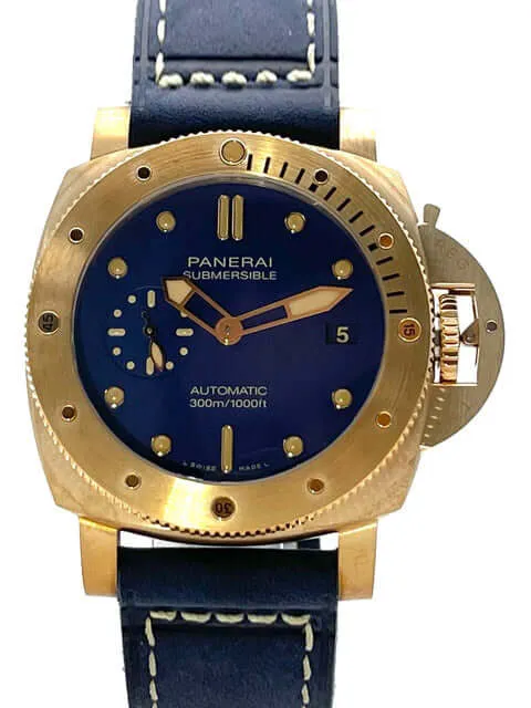 Panerai Submersible 42 Bronzo Blu Abisso PAM01074