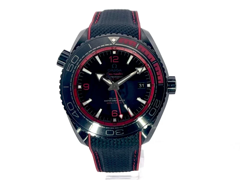 Omega Seamaster Planet Ocean 600m Deep Black 45.5 GMT 215.92.46.22.01.003
