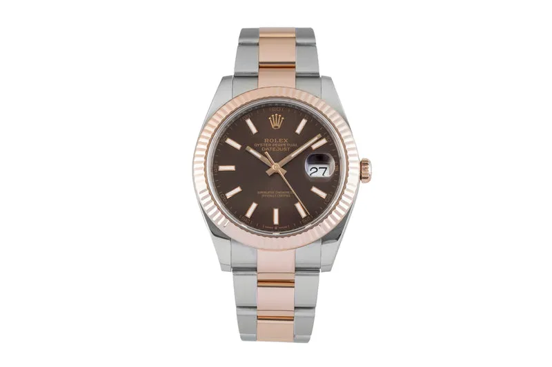 Rolex Datejust steel / gold automatic men's watch 126331 [2602898]