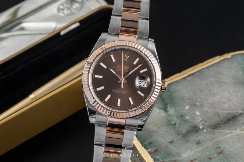 Rolex Datejust steel / gold automatic men's watch 126331 [2602898]