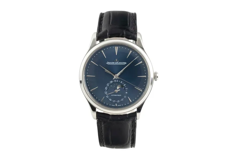 Jaeger LeCoultre Master Ultra Thin steel automatic men's watch Q1368480 , 109.8.A5.S LP: 12500EUR [2600720]