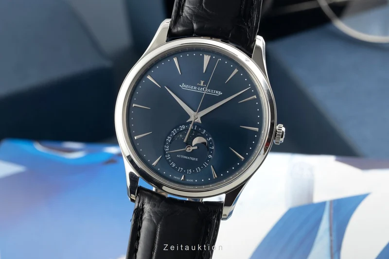 Jaeger LeCoultre Master Ultra Thin steel automatic men's watch Q1368480 , 109.8.A5.S LP: 12500EUR [2600720]