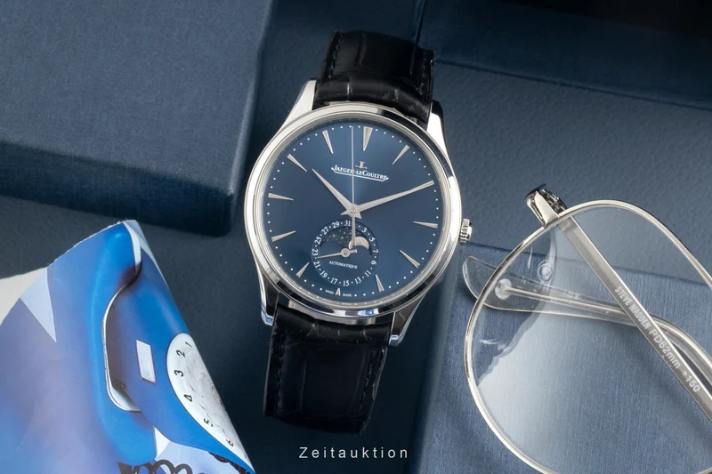 Jaeger LeCoultre Master Ultra Thin steel automatic men's watch Q1368480 , 109.8.A5.S LP: 12500EUR [2600720]