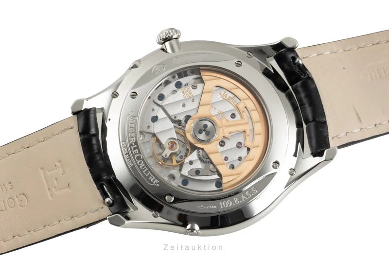 Jaeger LeCoultre Master Ultra Thin steel automatic men's watch Q1368480 , 109.8.A5.S LP: 12500EUR [2600720]