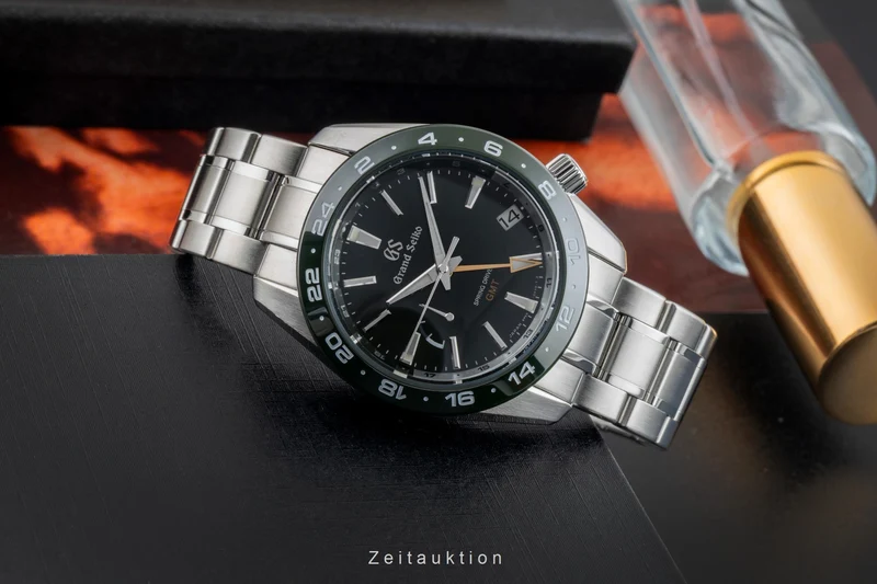 Grand Seiko Sport Collection GMT steel automatic men's watch SBGE257 LP: 7000EUR [2602597]