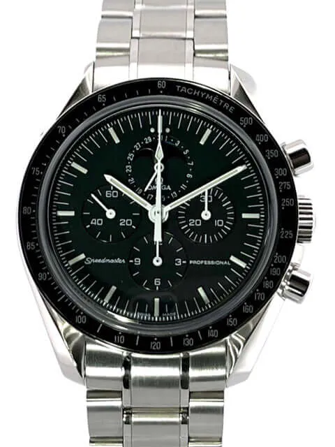 Omega Speedmaster Moonwatch Moonphase 3576.50.00 aus 2004 D-Papiere