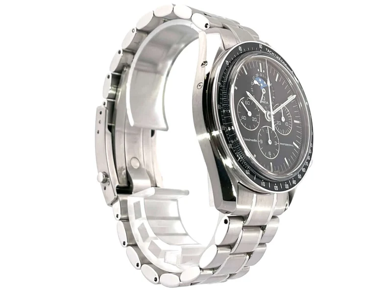 Omega Speedmaster Moonwatch Moonphase 3576.50.00 aus 2004 D-Papiere