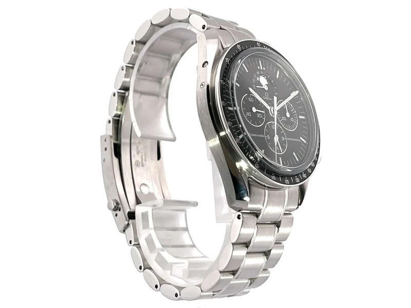 Omega Speedmaster Moonwatch Moonphase 3576.50.00 aus 2012 D-Papiere